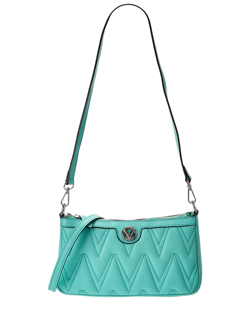 Valentino By Mario Valentino Jeanette Diamond Leather Shoulder Bag