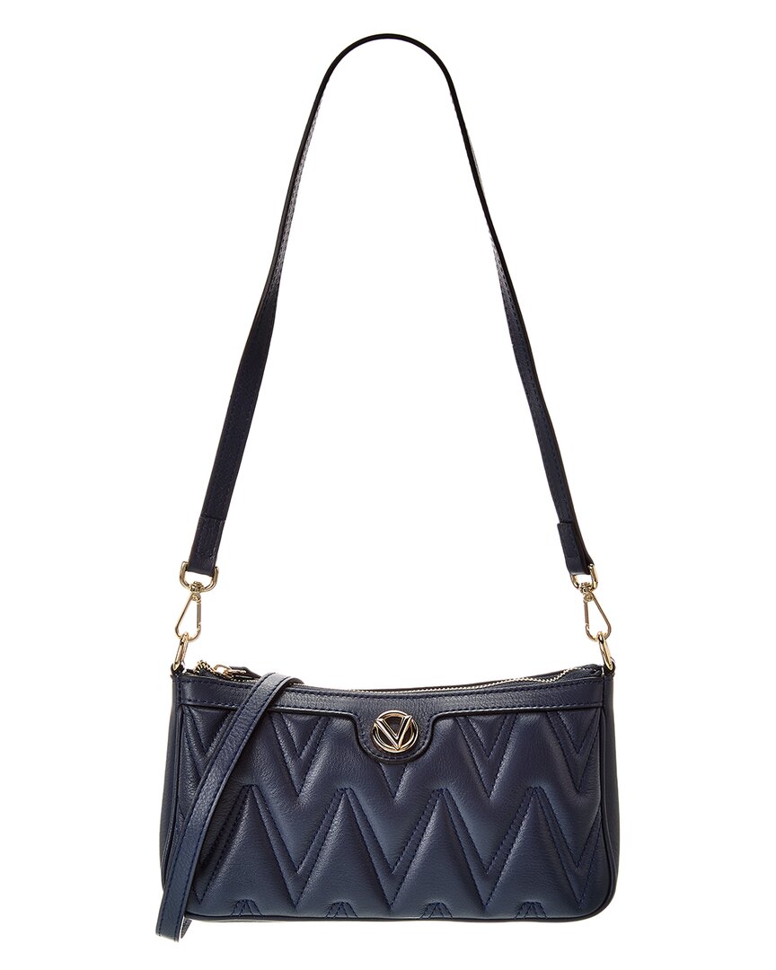 Valentino By Mario Valentino Jeanette Diamond Leather Shoulder Bag