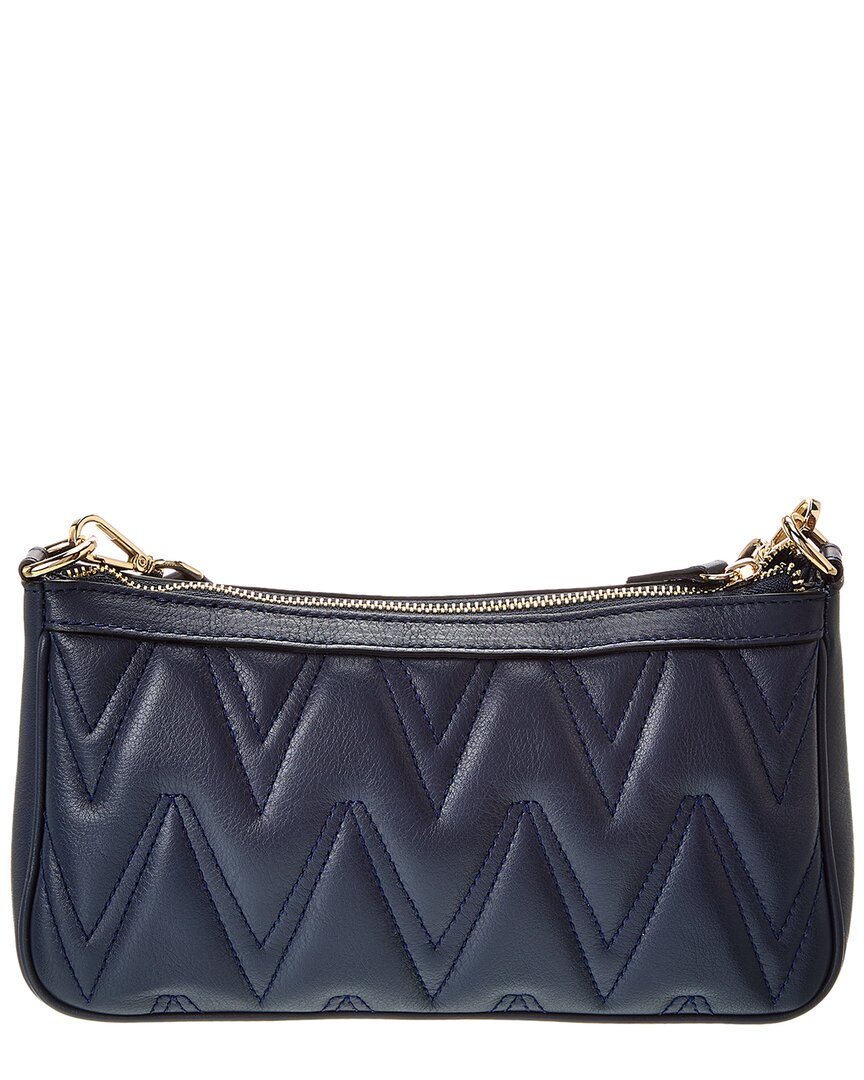 Valentino By Mario Valentino Jeanette Diamond Leather Shoulder Bag