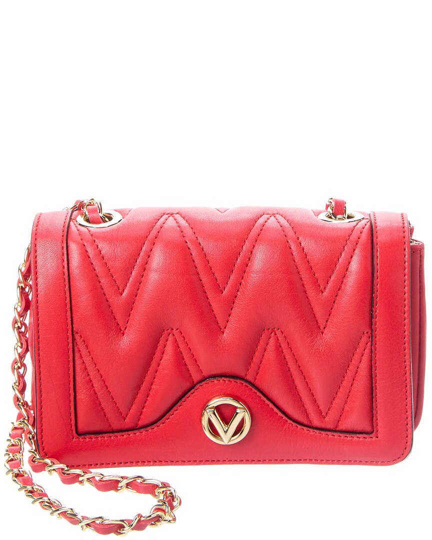 Valentino By Mario Valentino Lady Diamond Leather Crossbody