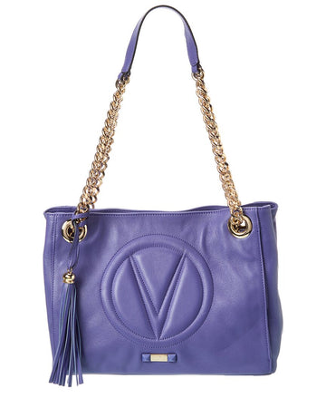 Valentino By Mario Valentino Luisa Signature Leather Shoulder Bag