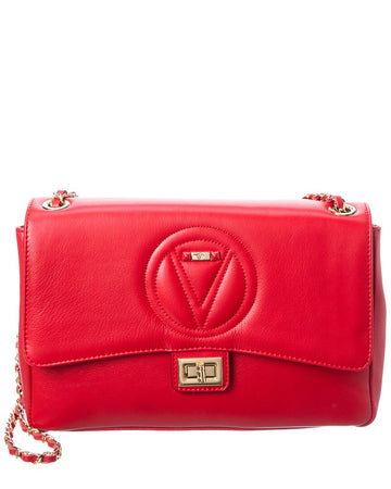Valentino By Mario Valentino Posh Signature Leather Shoulder Bag