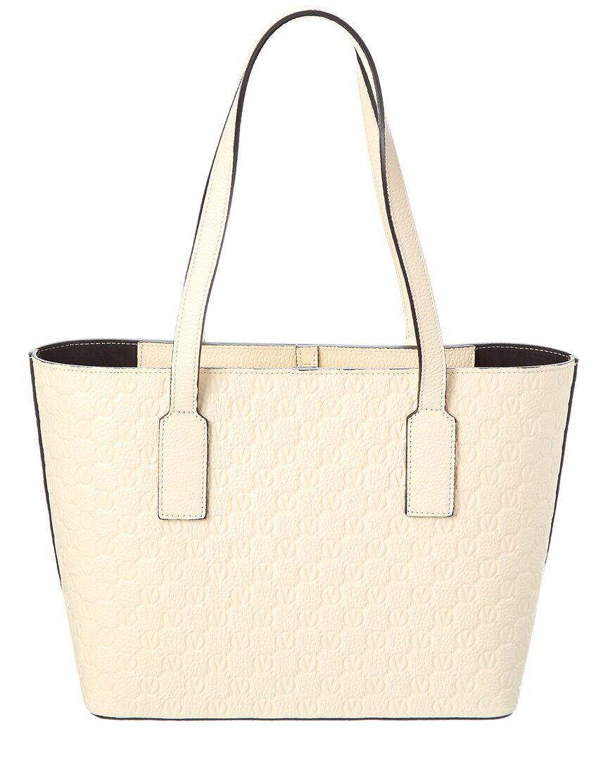 Valentino By Mario Valentino Prince Medallion Leather Tote