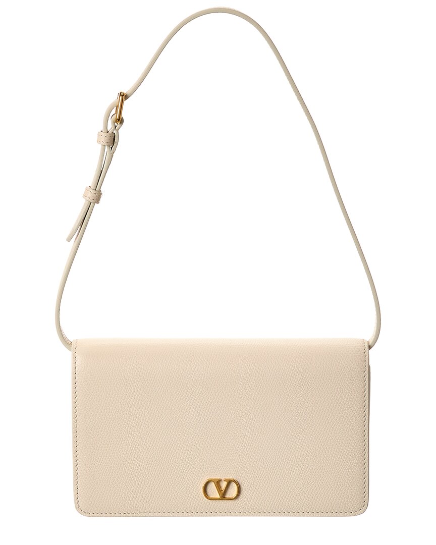 Valentino Vlogo Signature Mini Leather Shoulder Bag