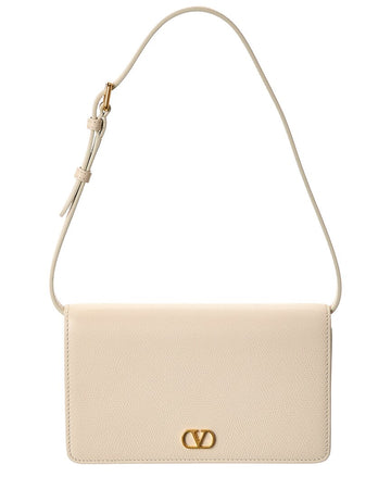 Valentino Vlogo Signature Mini Leather Shoulder Bag