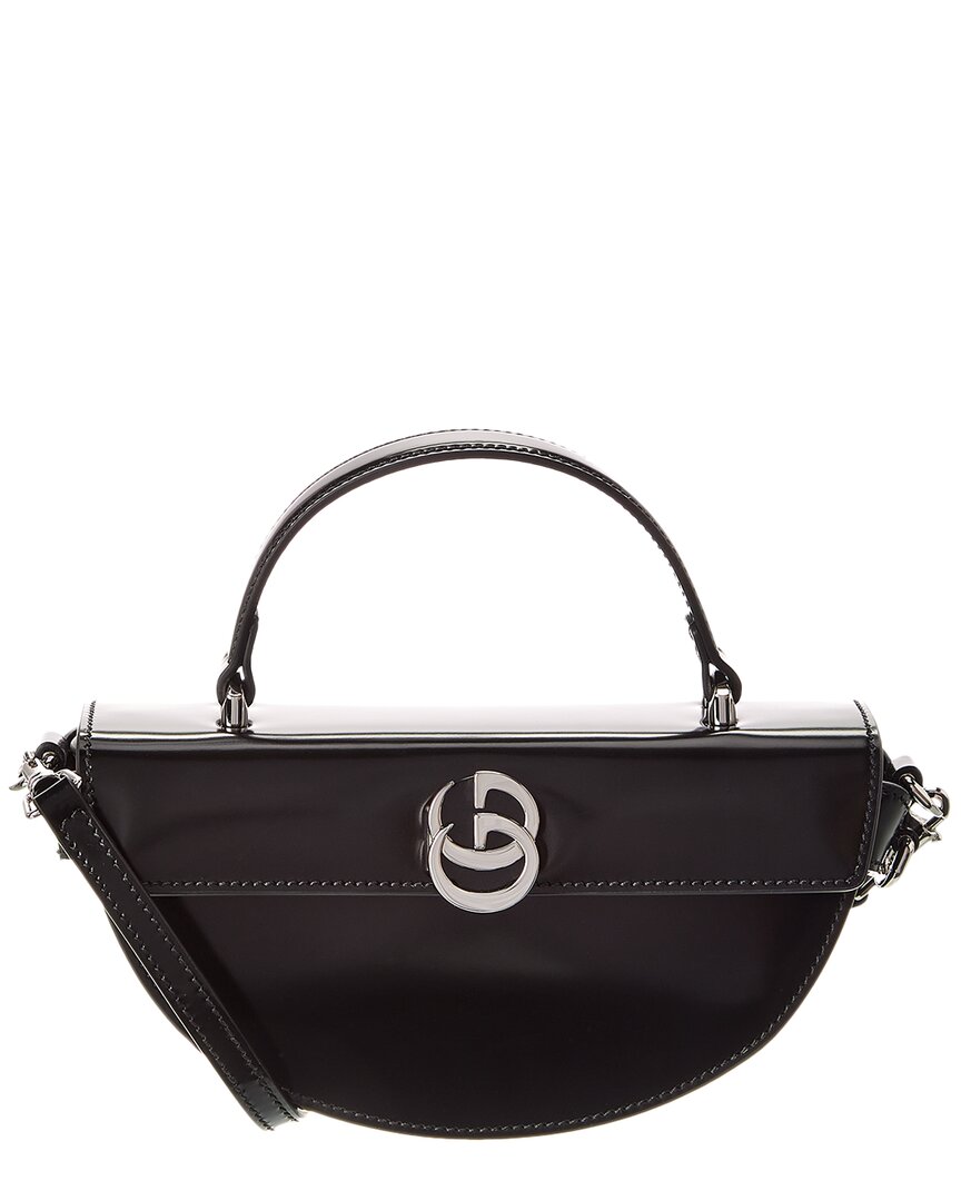 Gucci Half-Moon Mini Leather Shoulder Bag