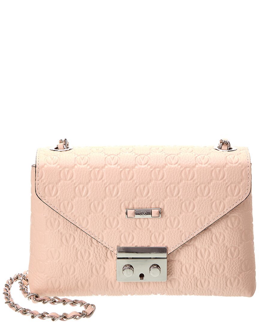 Valentino By Mario Valentino Isabelle Dollaro Monogram Leather Crossbody