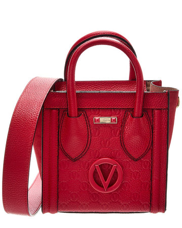 Valentino By Mario Valentino Eva Dollaro Monogram Leather Tote