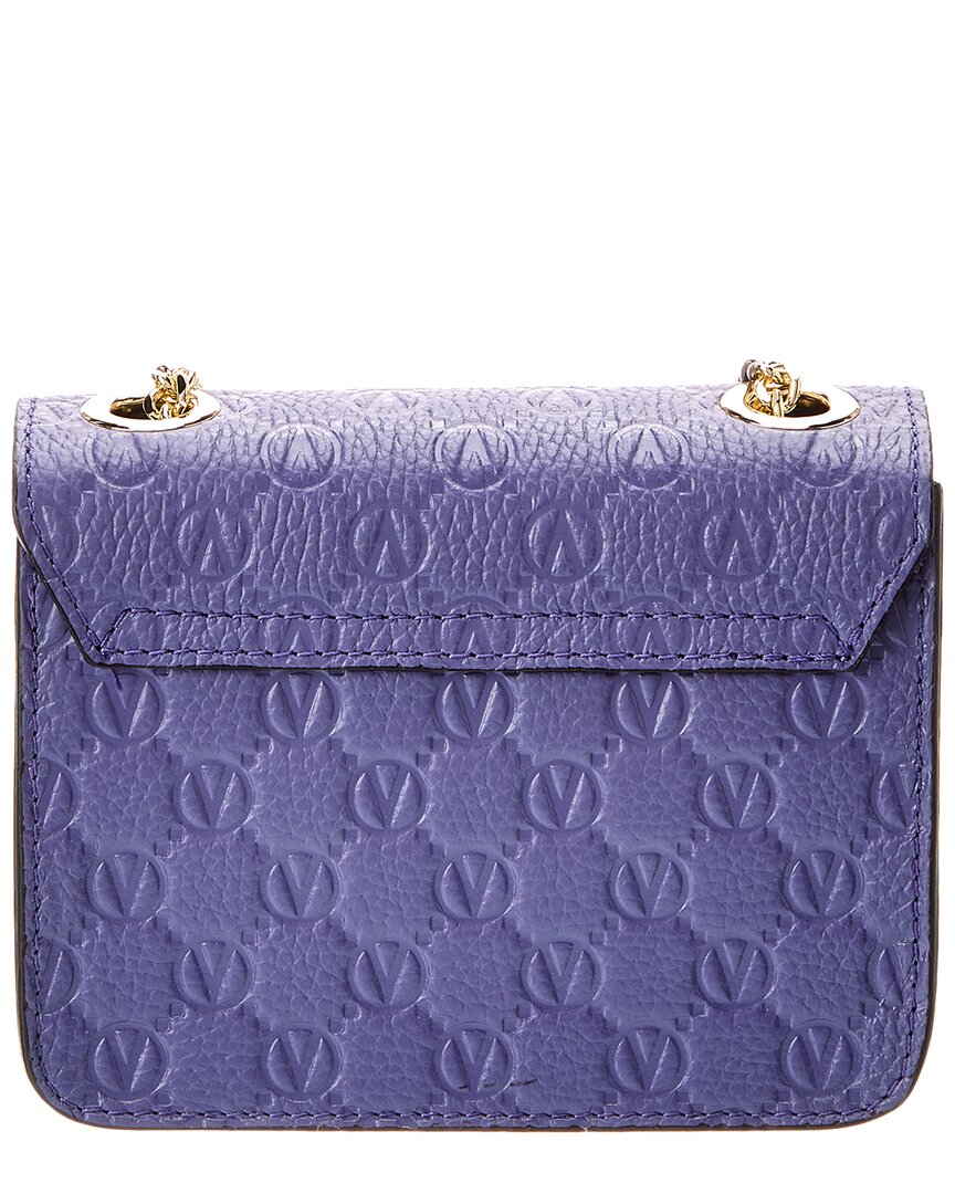 Valentino By Mario Valentino Bijou Dollaro Monogram Leather Crossbody