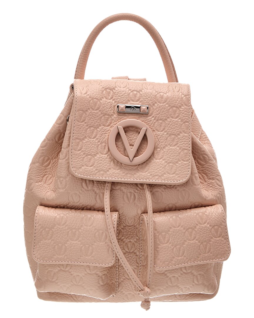 Valentino By Mario Valentino Abraham Dollaro Monogram Leather Backpack