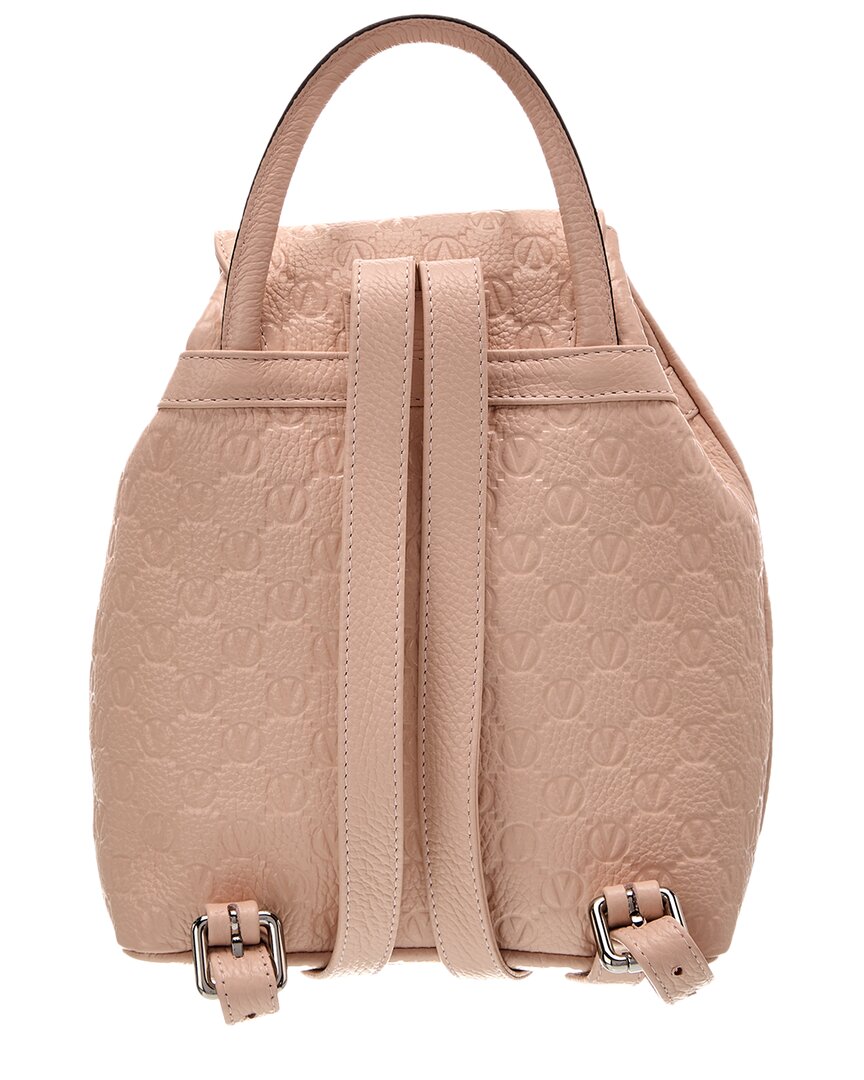 Valentino By Mario Valentino Abraham Dollaro Monogram Leather Backpack