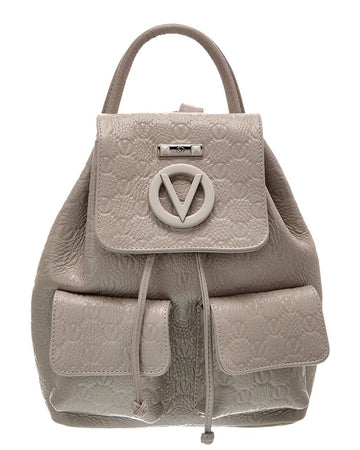 Valentino By Mario Valentino Abraham Dollaro Monogram Leather Backpack