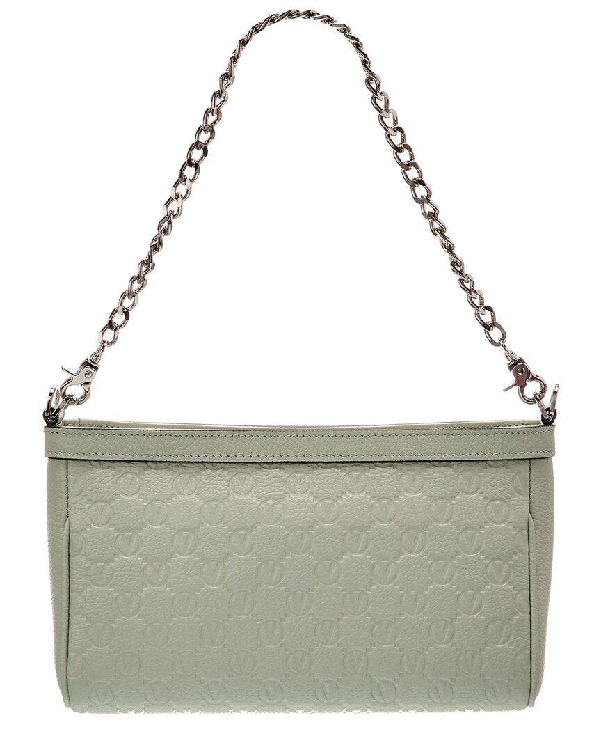 Valentino By Mario Valentino Celia Dollaro Monogram Leather Satchel