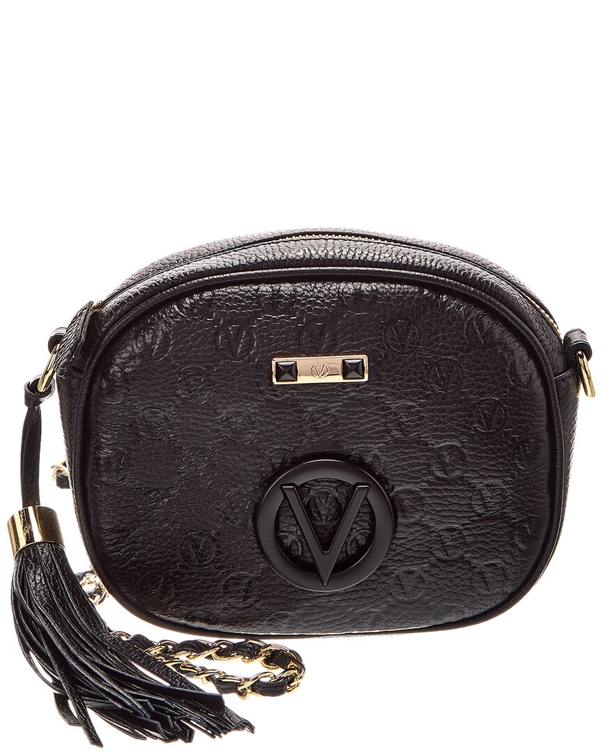 Valentino By Mario Valentino Nina Dollaro Monogram Leather Crossbody