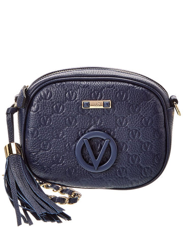 Valentino By Mario Valentino Nina Dollaro Monogram Leather Crossbody