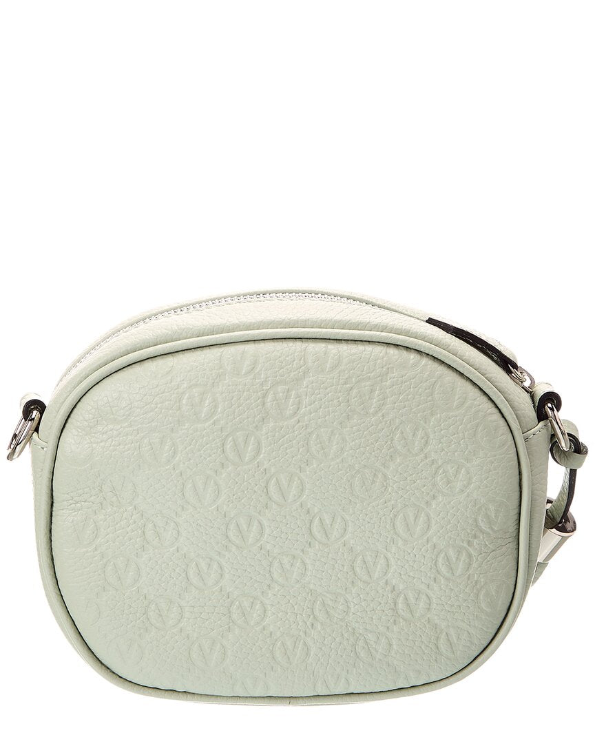 Valentino By Mario Valentino Nina Dollaro Monogram Leather Crossbody