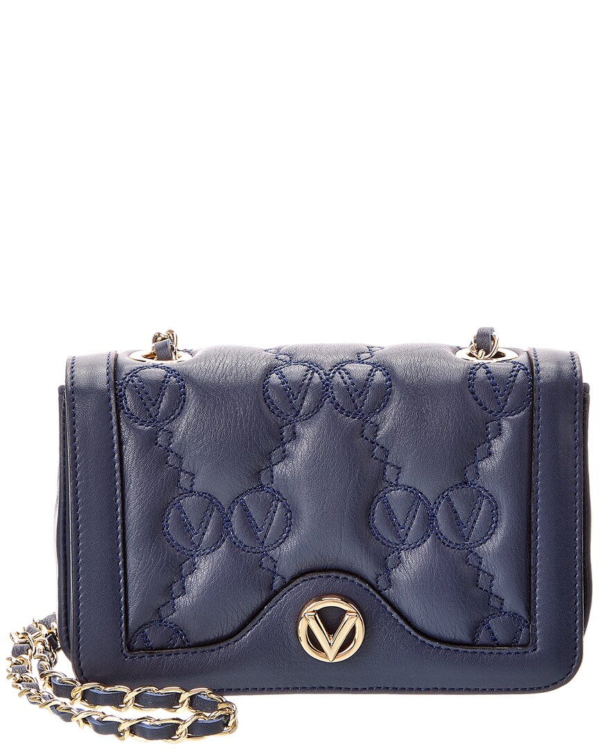 Valentino By Mario Valentino Lady Monogram Leather Shoulder Bag