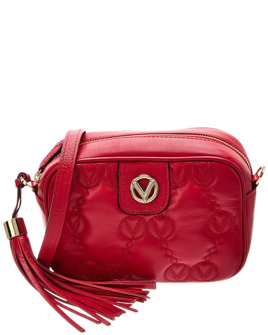 Valentino By Mario Valentino Amel Monogram Leather Crossbody