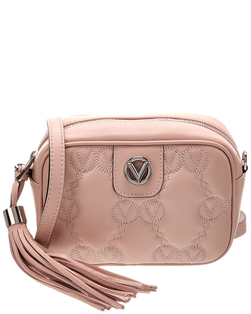 Valentino By Mario Valentino Amel Monogram Leather Crossbody
