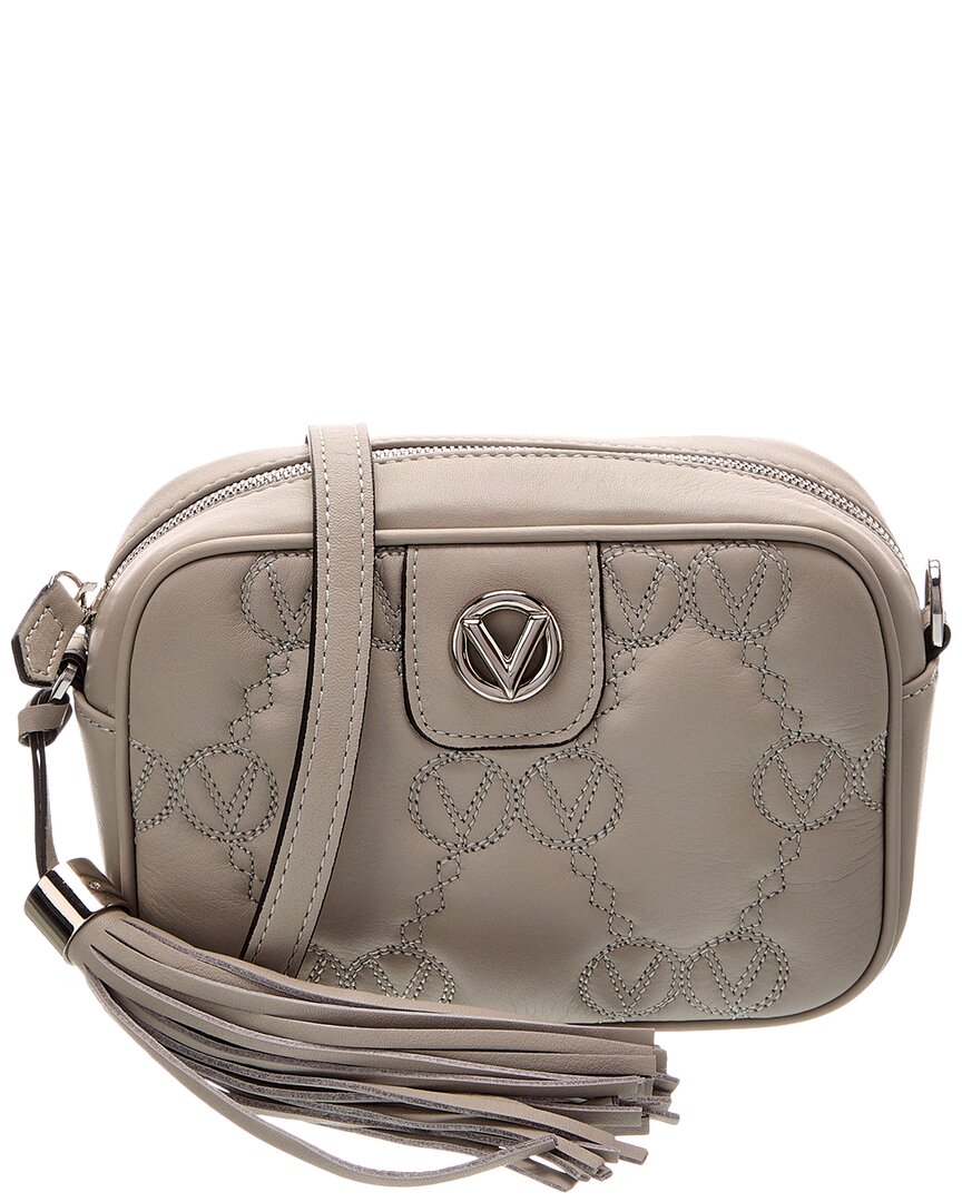 Valentino By Mario Valentino Amel Monogram Leather Crossbody