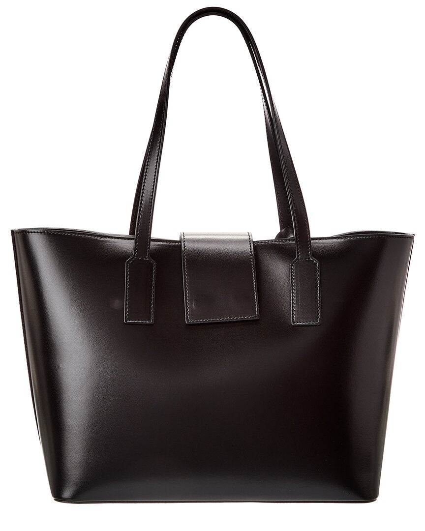 Valentino By Mario Valentino Marion Super V Leather Tote
