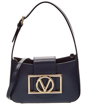 Valentino By Mario Valentino Kai Super V Leather Crossbody