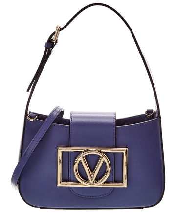Valentino By Mario Valentino Kai Super V Leather Crossbody