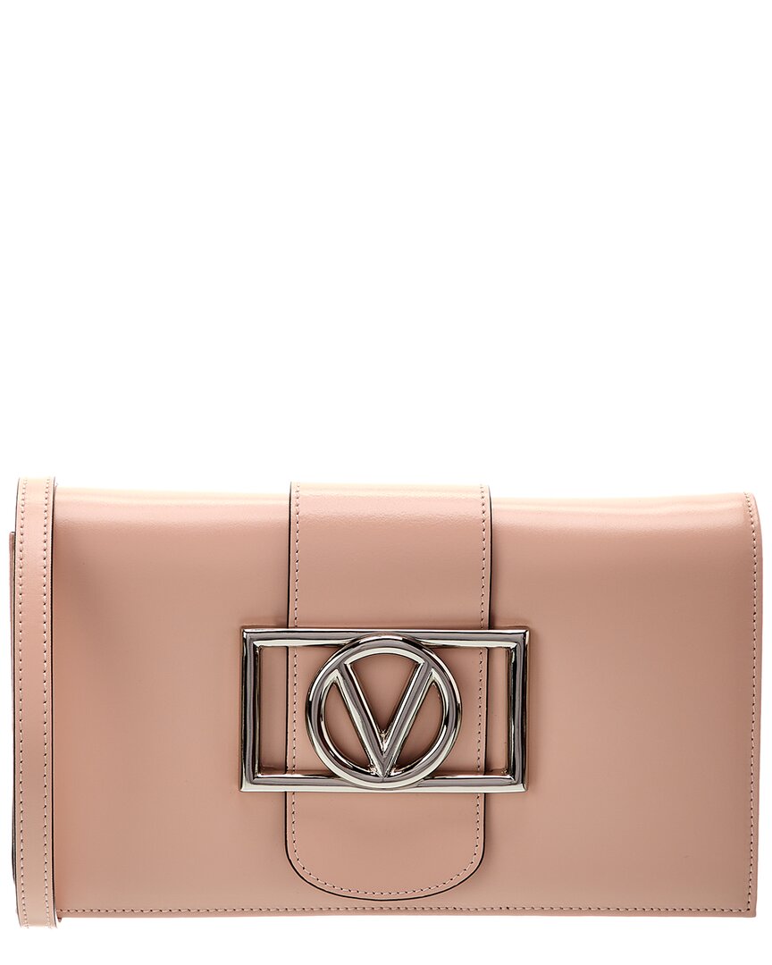 Valentino By Mario Valentino Cady Super V Leather Shoulder Bag