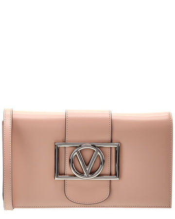 Valentino By Mario Valentino Cady Super V Leather Shoulder Bag