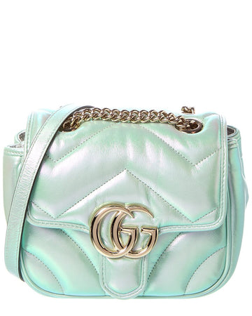 Gucci Gg Marmont Mini Matelasse Leather Shoulder Bag