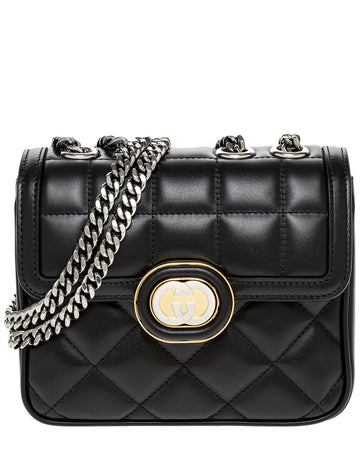 Gucci Deco Mini Leather Shoulder Bag