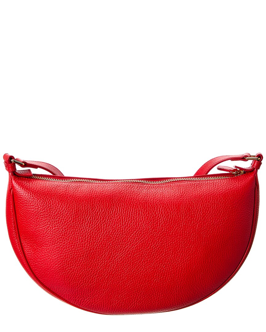 Burberry Logo Leather Shoulder Bag