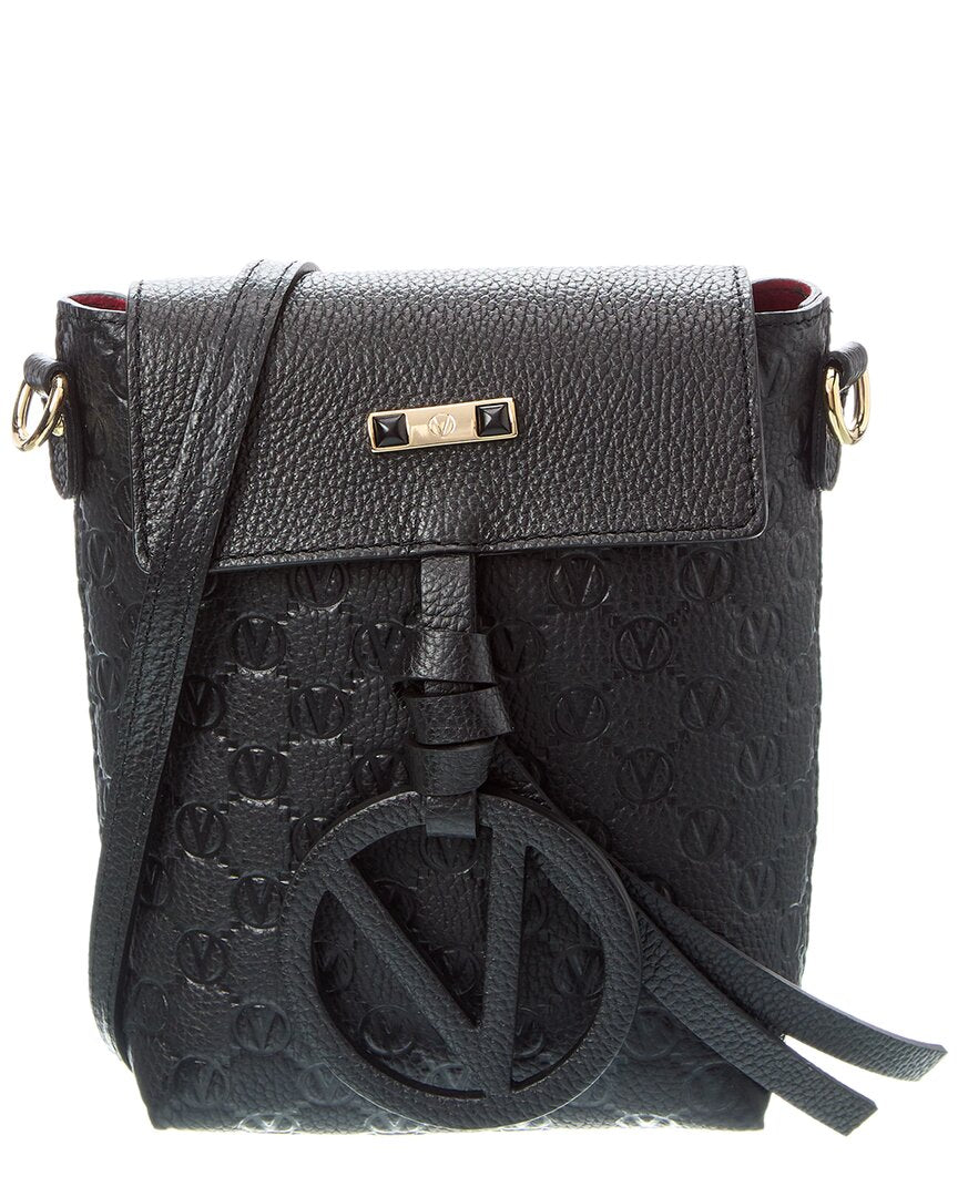 Valentino By Mario Valentino Salma Medallion Leather Crossbody