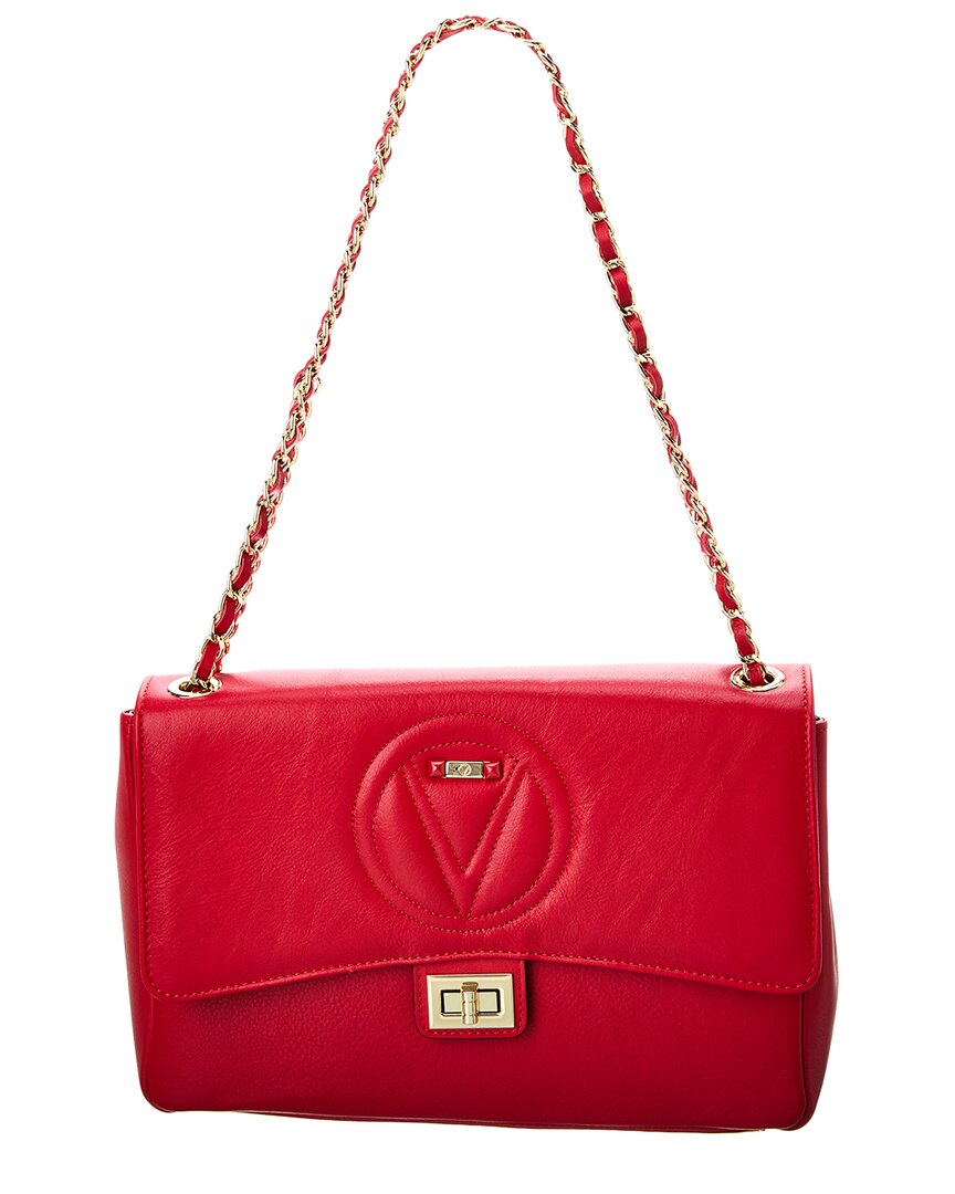 Valentino By Mario Valentino Posh Signature Leather Shoulder Bag