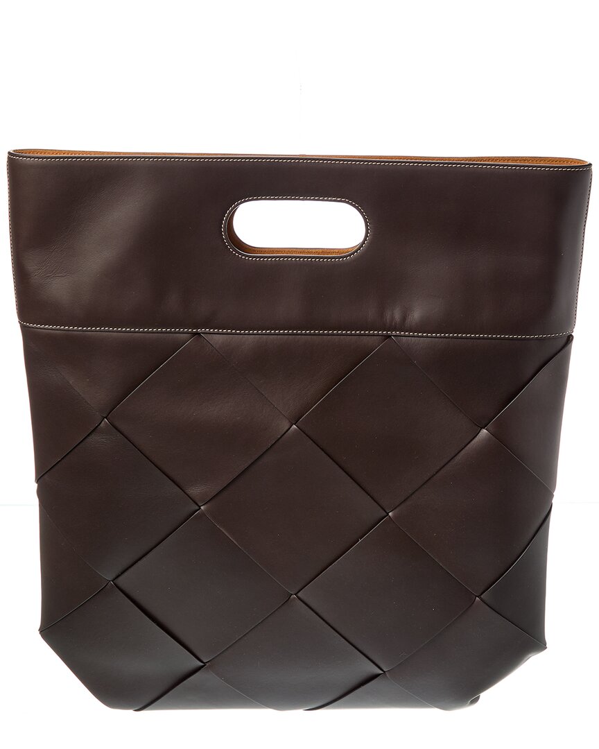 Bottega Veneta Maxi Intrecciato Leather Tote