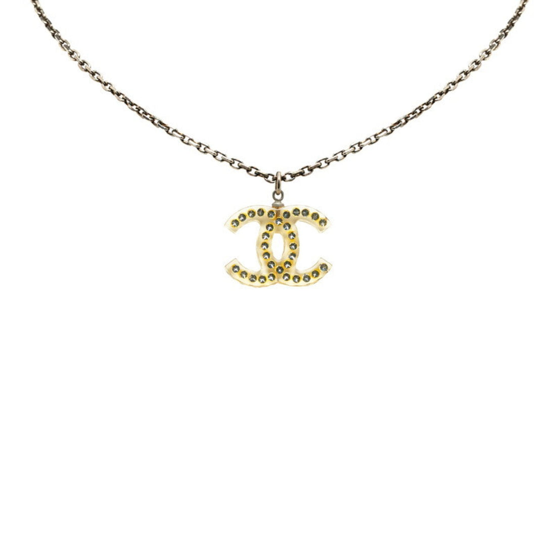 Top Quality Chanel Logo CC Necklace