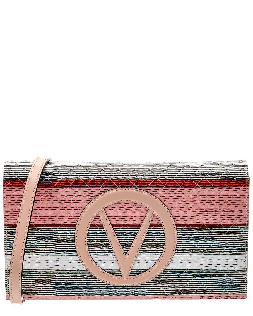 Valentino By Mario Valentino Lena Tresse Leather Shoulder Bag