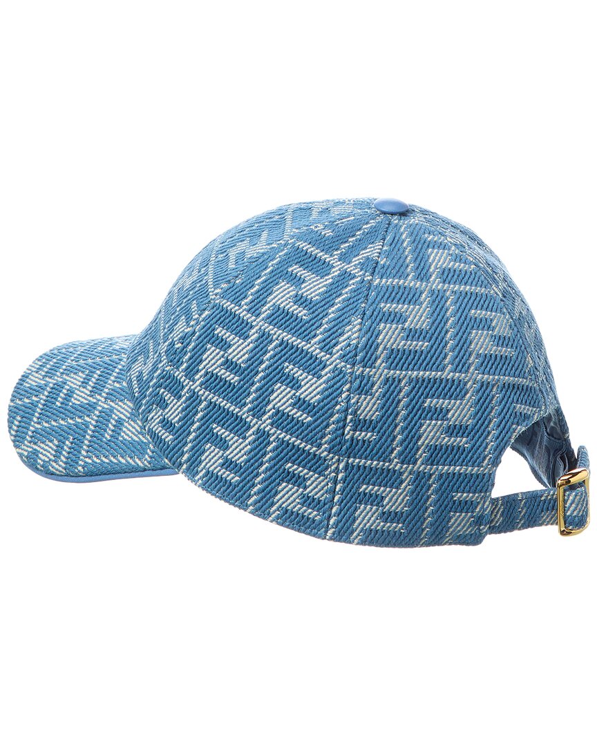 Fendi Ff Logo Baseball Cap