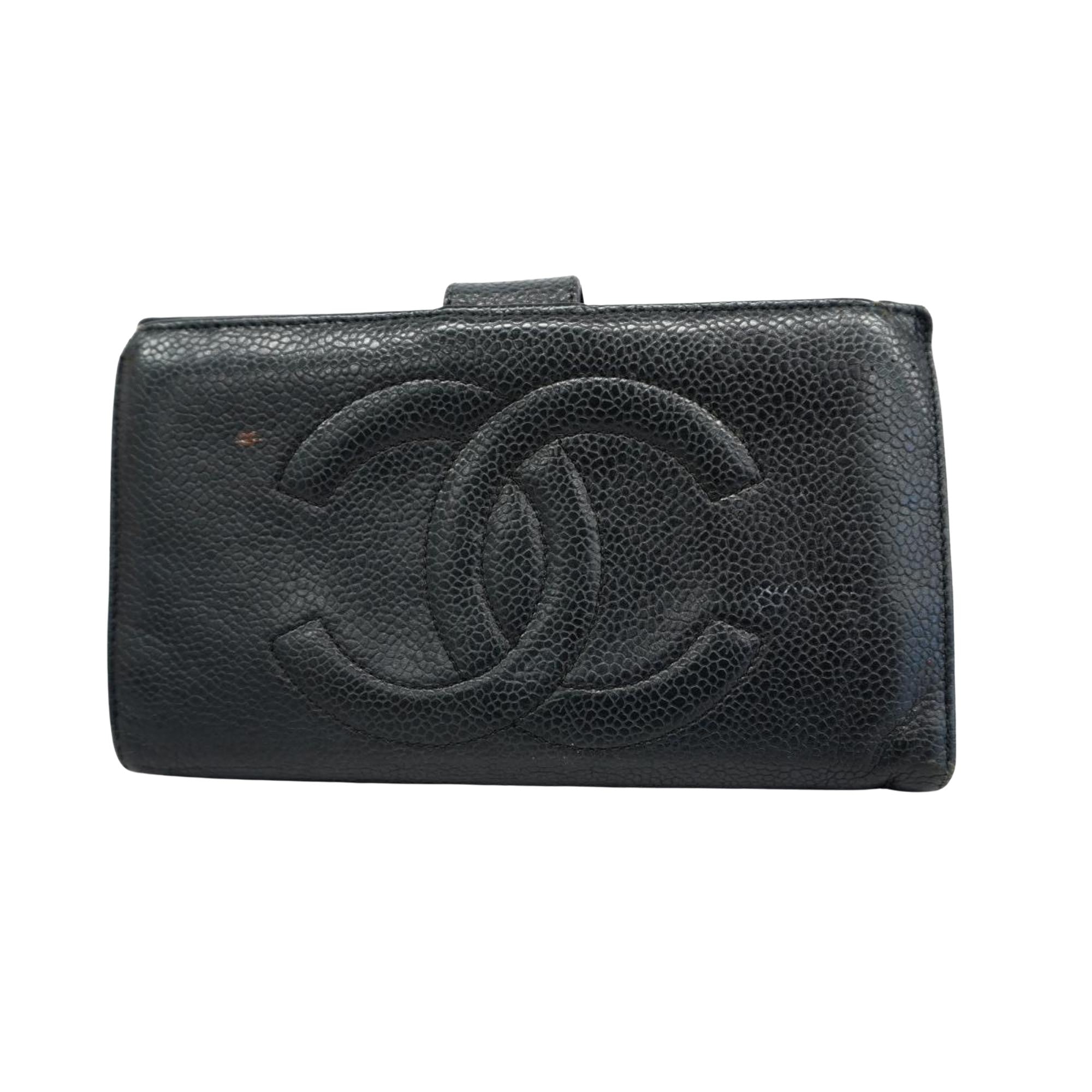 Top Quality Chanel Logo CC Wallet