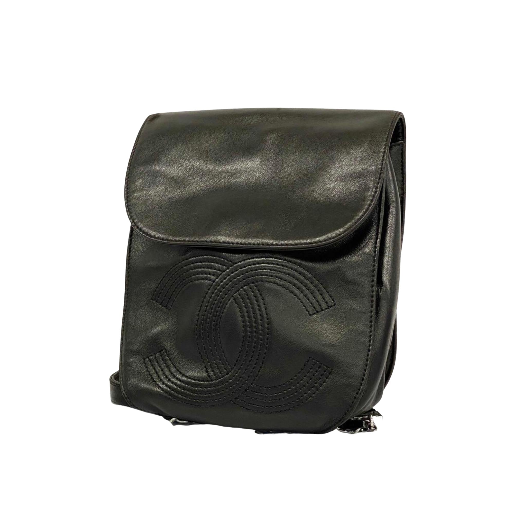 Top Quality Chanel Logo CC Backpack