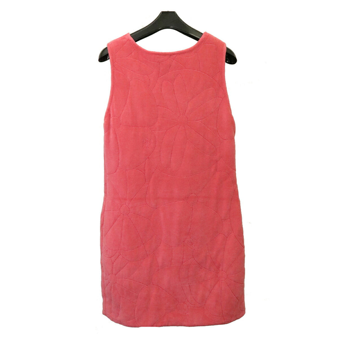 Chanel Camellia Cotton Dress Pink