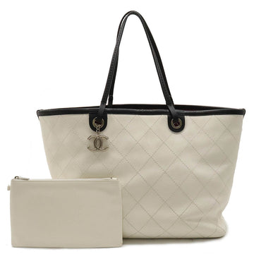 Chanel Caviar Skin On the Road Wild Stitch 2way Bag