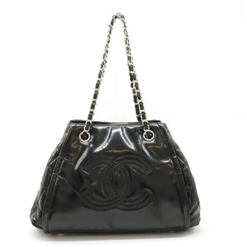 Chanel Patent Leather Chain Shoulder Bag