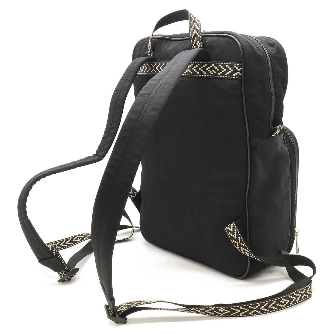 Gucci Nylon Leather Terry Cross Patch Interlocking G Backpack 536724