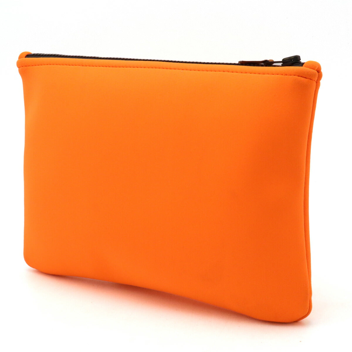 Hermes Poliamide Neoban Clutch Bag Orange/Black