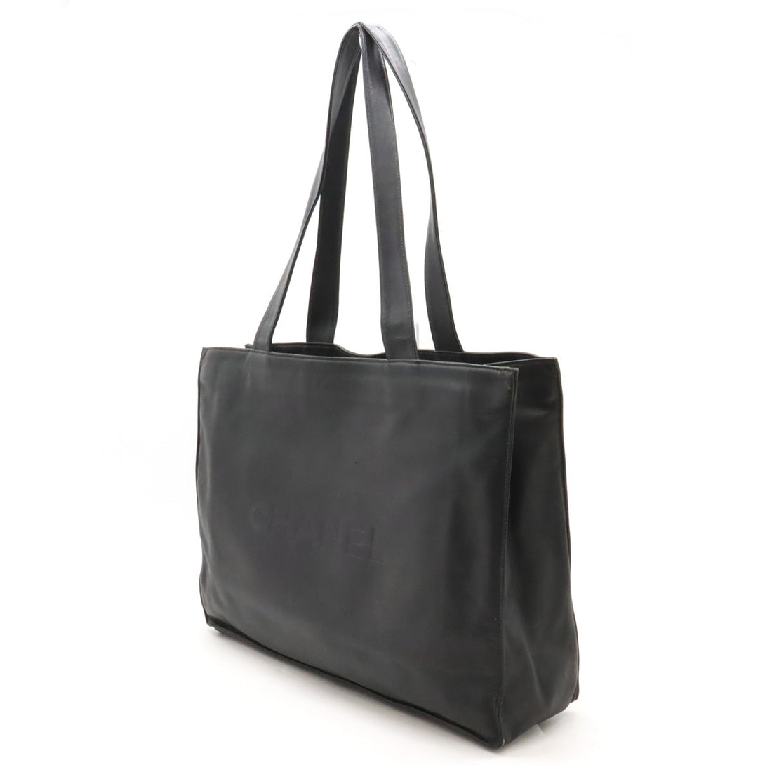 Chanel Calfskin Coco Mark 2way Tote Bag