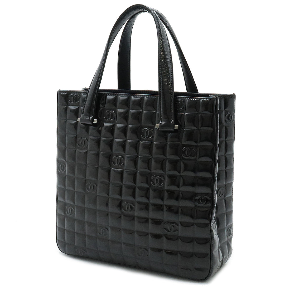 Chanel Patent Chocobar Tote Bag A20131