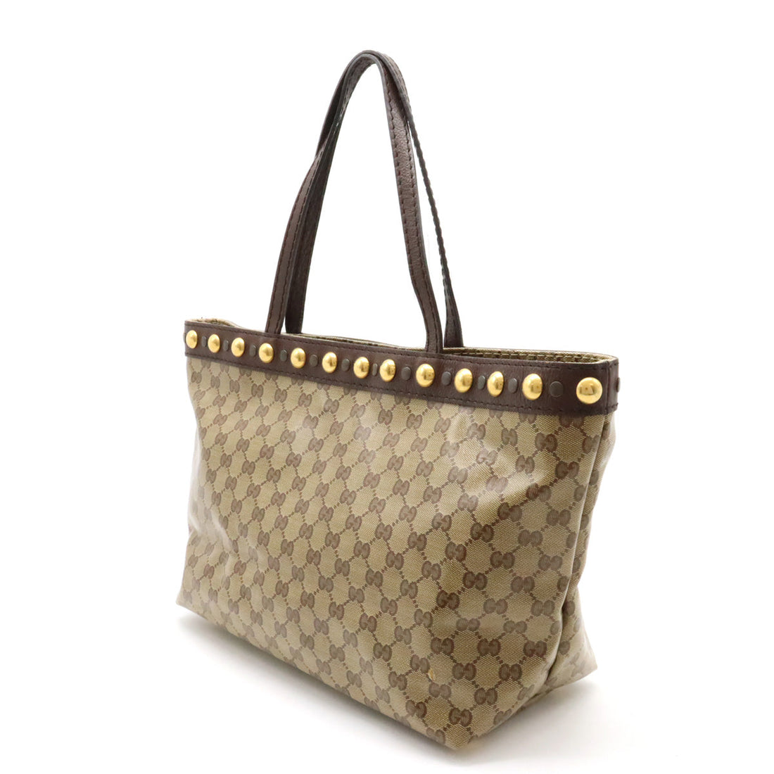 Gucci GG Crystal Coated Canvas 2way Tote Bag 207291