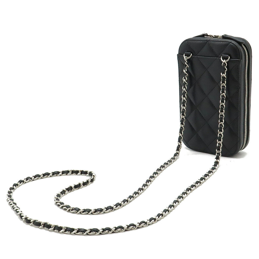 Chanel Matelasse Caviar Skin Phone Shoulder Bag