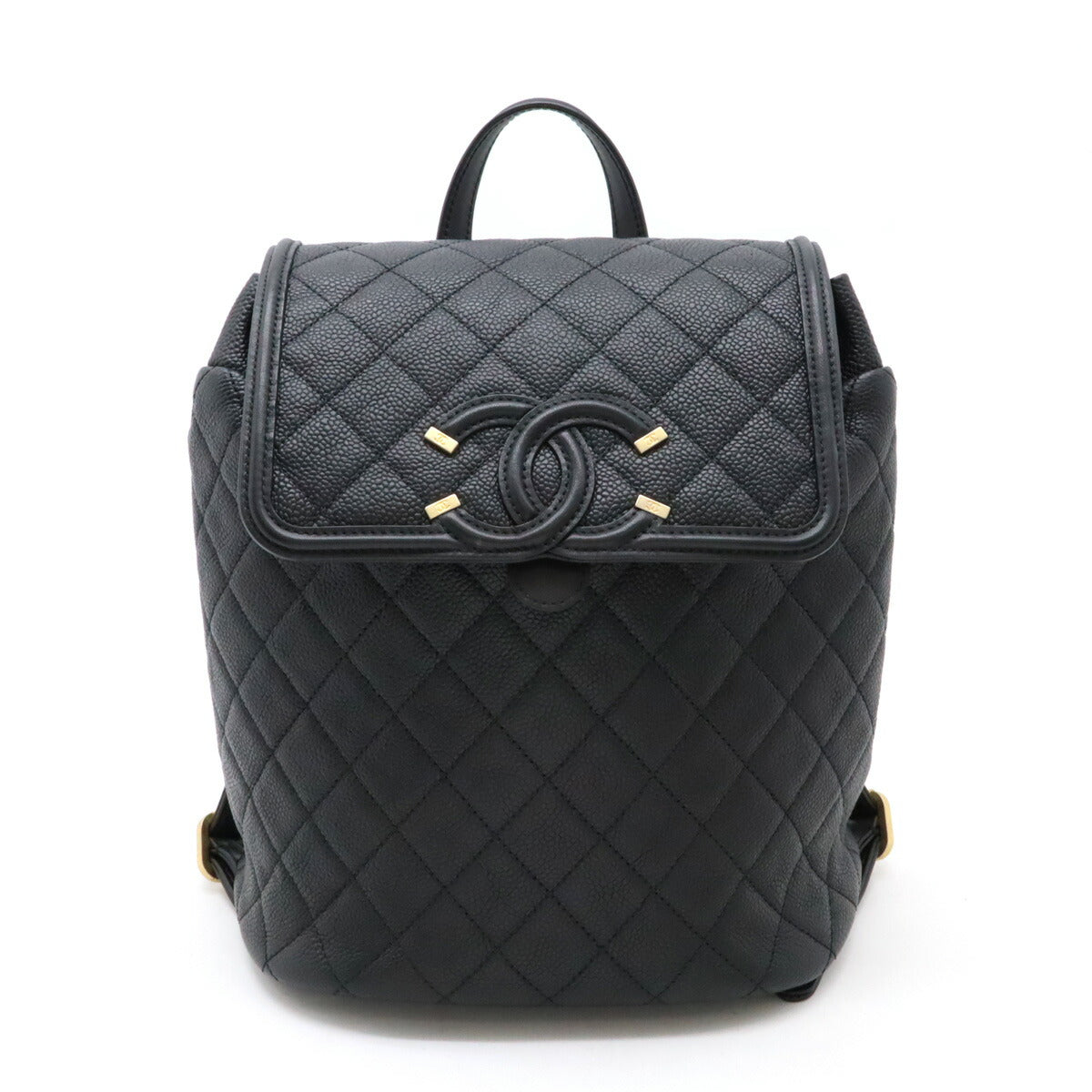 Chanel Caviar Skin CC Filigree Backpack A57090